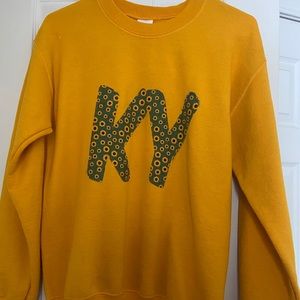Yellow KY crew neck